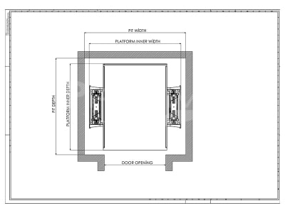 Double Sided Hydraulic Load Platforms