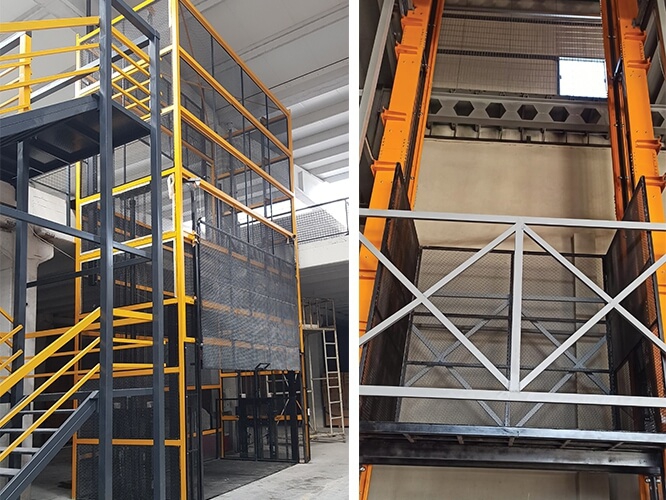 Double Sided Hydraulic Load Platforms