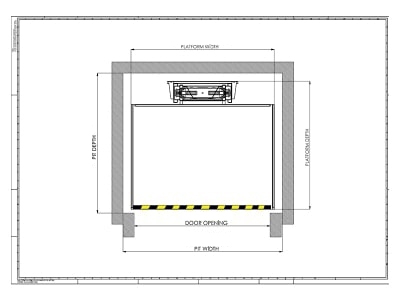 Single Sided Hydraulic Load Platforms