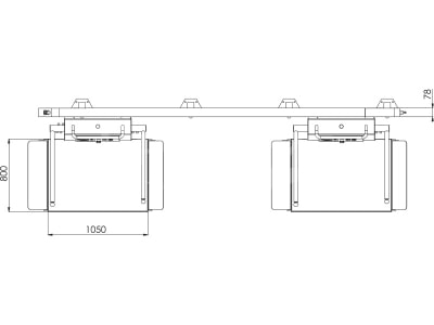 Plattformlifte für Behinderte mit gerader Treppe